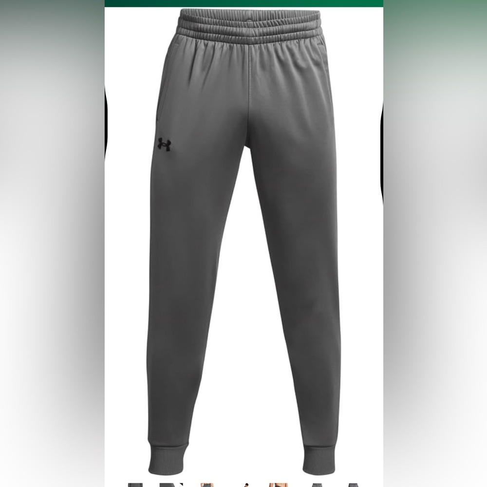 NWT Under Armour Men’s size 2XL Fleece Jogger  with pockets
E